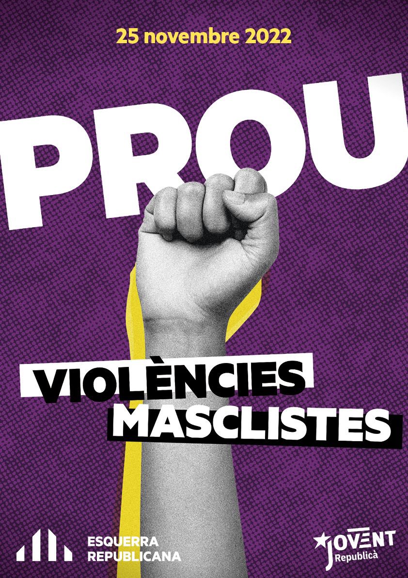 ERCTorello's tweet photo. 💜 Aquest #25N i cada dia, treballem per fer un país de totes i per a totes! 

Amb fermesa, convicció i sororitat, avancem cap a una societat més lliure ✊ Prou violències masclistes! 

#torello #osona https://t.co/qBRnY6QOXR