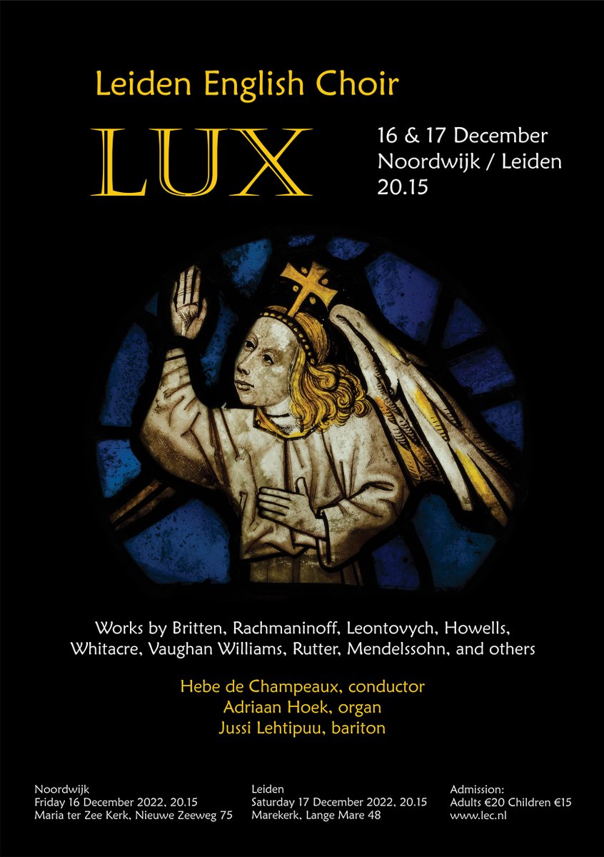 LeidenEnglChoir's tweet photo. Ja, je kan ze bestellen! 🎄💥
Kaartjes voor hét kerstconcert in Leiden, Marekerk, 17 december a.s.!
https://t.co/Kbz50Fzt6B

Ook In Noordwijk, Maria ter Zeekerk op 16 december.

Koop ze nu en geniet van de voorpret! 😊 https://t.co/SOJVrMXWrR