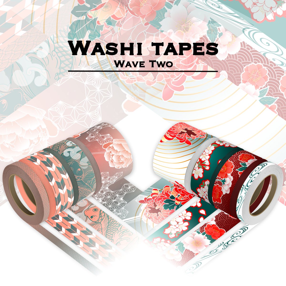 REVAMPCS's tweet photo. Last but not least, the washi-tapes! 🥰

You guys have seen these already but if you know me, you know I love a coherent profile haha 😂

So here’s to that!
https://t.co/yBdXZoFsJg

#Japan
#Kickstarter
#Stationery
#Washitape https://t.co/KZMotMOtV6