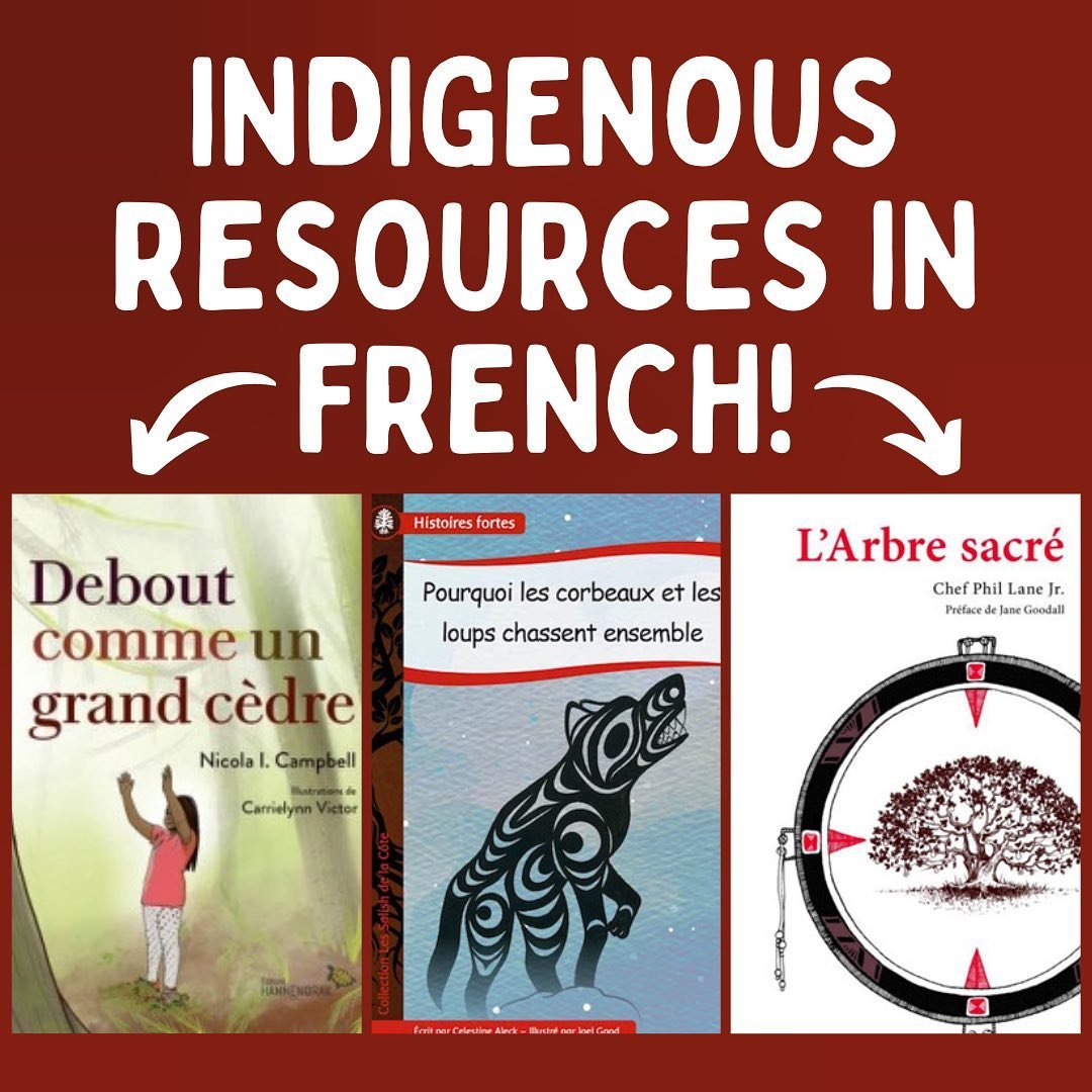 Did you know? Many of our resources have been translated into French, and we offer other Indigenous books in French too in our online store! Shop the French category in Kids, Terns, and Adults! French kids books can be found here: strongnations.com/store/item_lis…