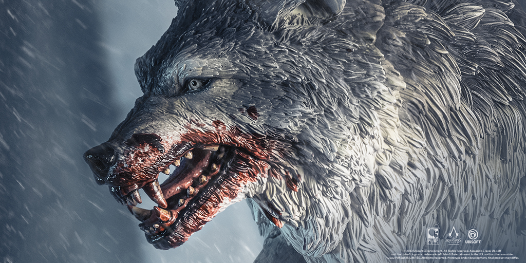 PureArtsLimited's tweet photo. Our Assassin's Creed®: Animus Connor Statue features LED lit animus feature on a snowy rock bluff. In his hand he holds his iconic tomahawk and behind him stands a fierce and mystical wolf. 🐺#AssassinsCreed #AC15

Pre-order HERE ➡️ https://t.co/PD6qPuVfkR https://t.co/MI48i3iUMe