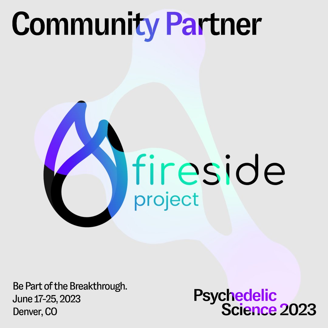 GlowFireside's tweet photo. We are thrilled to be a PS2023 MAPS Community Partner for the 4th #Psychedelic Science conference this June! Registration is OPEN and as a #firesideproject community member you can use the code "FSP15" to receive a 15% discount https://t.co/YVuwknCwjk
#62fireside #peersupport https://t.co/swu4fLh6DE