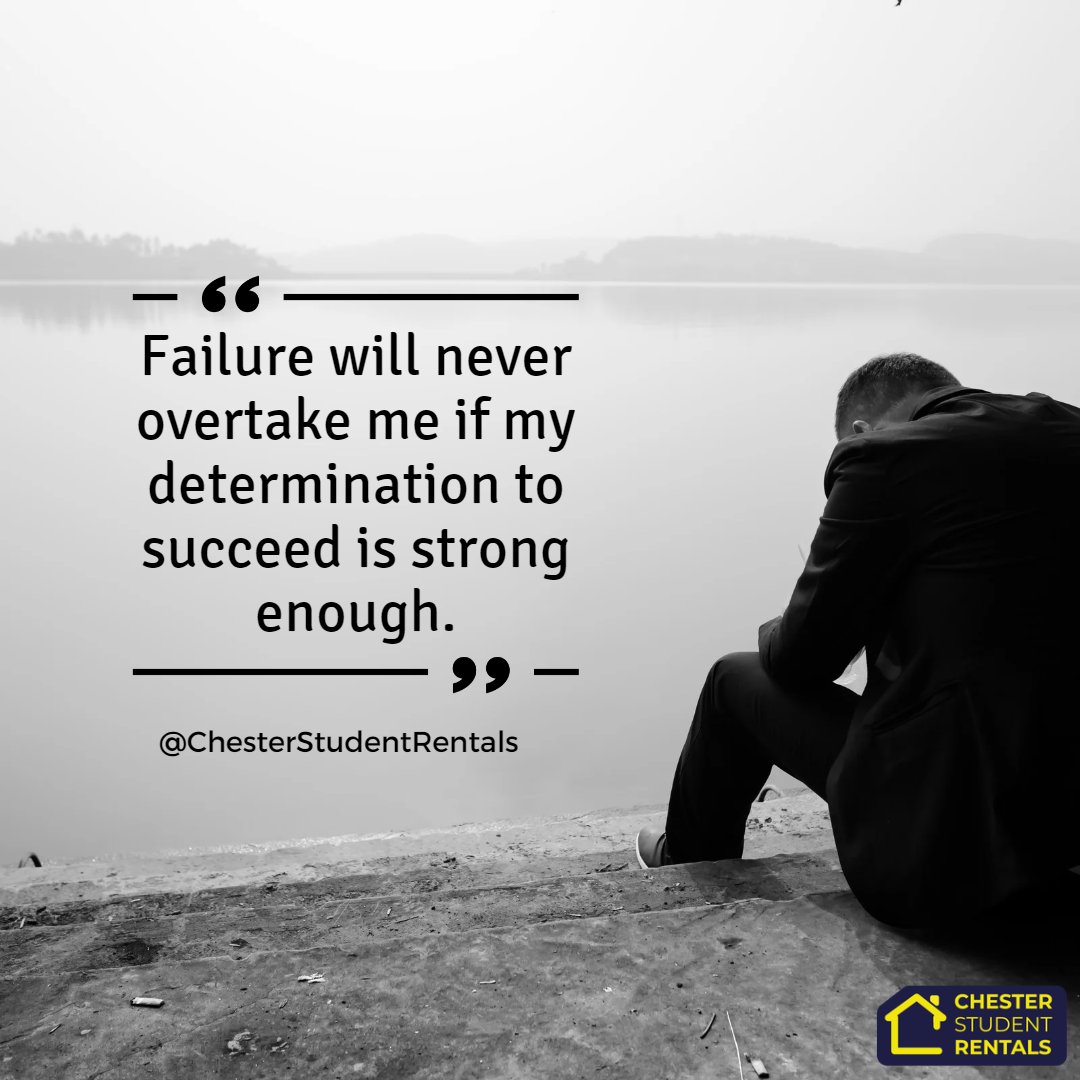 ChesterRentals's tweet photo. Never let failure overtake you! NEVER....
#chesterstudents #chester #csr #studenthomes #student #mychesterstory #studentaccomodation #studentroomschester #chesterstudents
#studenthouse #chesteruniversity #uoc #studentlife #studentrentals #csu #chesterstudentunion #chesterstudents https://t.co/E6QAGjkTDY