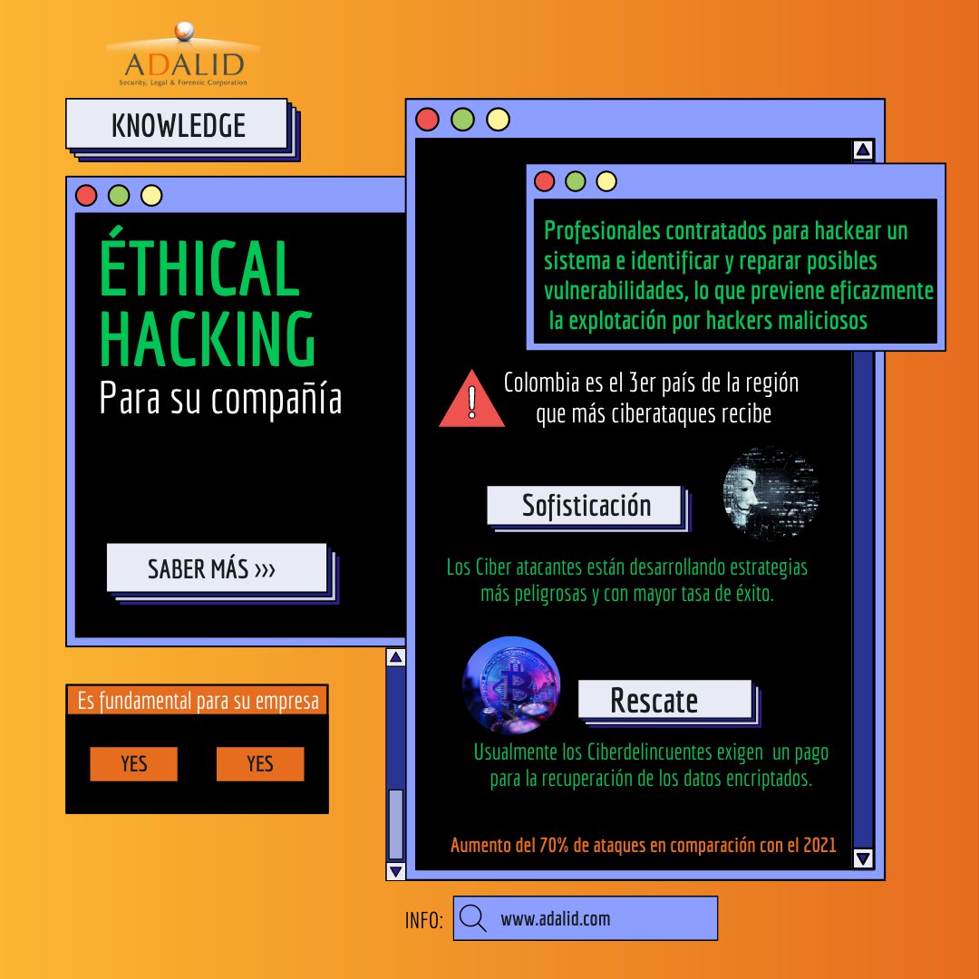 Las #empresas en #colombia no están preparadas para responder a los #ciberataques y desafortunadamente las #pymes son las más vulnerables.