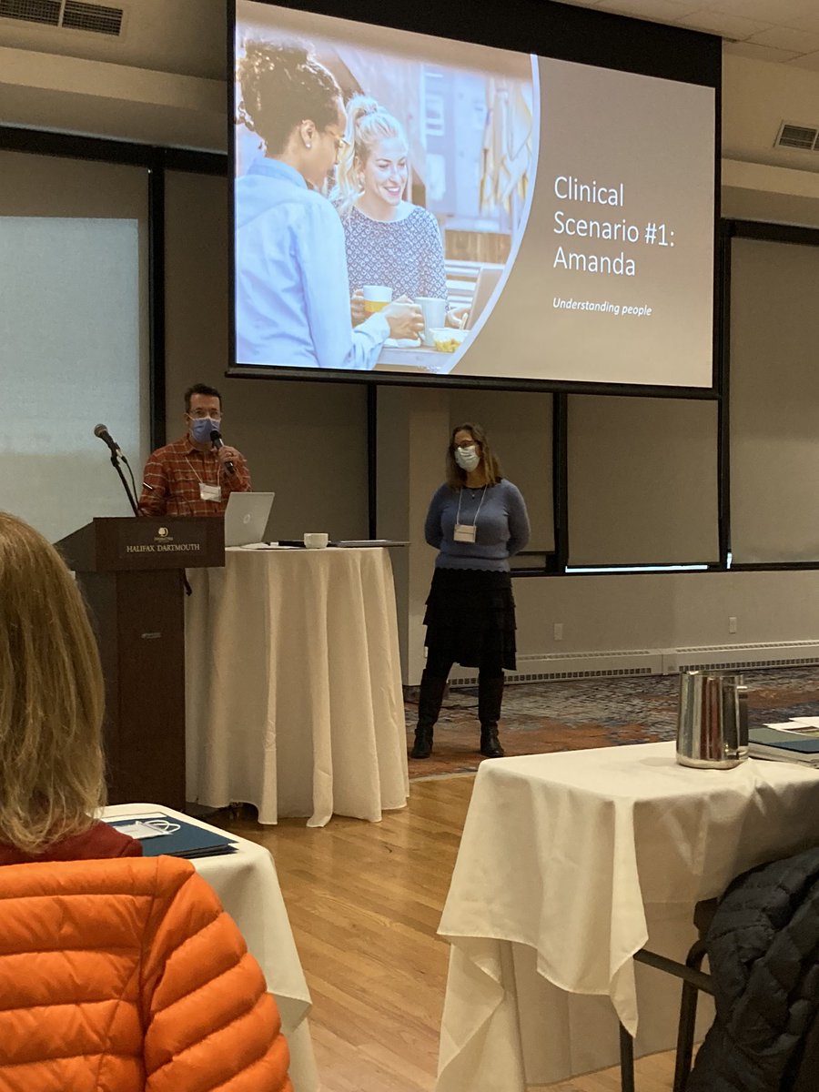 Dr. Pam Arenella and #AMN Medical Director, Dr. Sam Hickcox currently presenting on Office Mgmt of #AlcoholUseDisorder