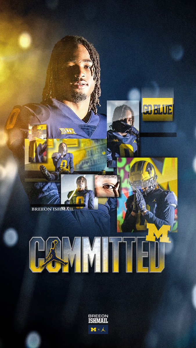 BreeonAntonio's tweet photo. God’s timing〽️#AGTG🙏🏿#LLJ💛#GoBlue @coachclink @Coach_Minter @CoachJim4UM @UMichFootball https://t.co/37268bODGO