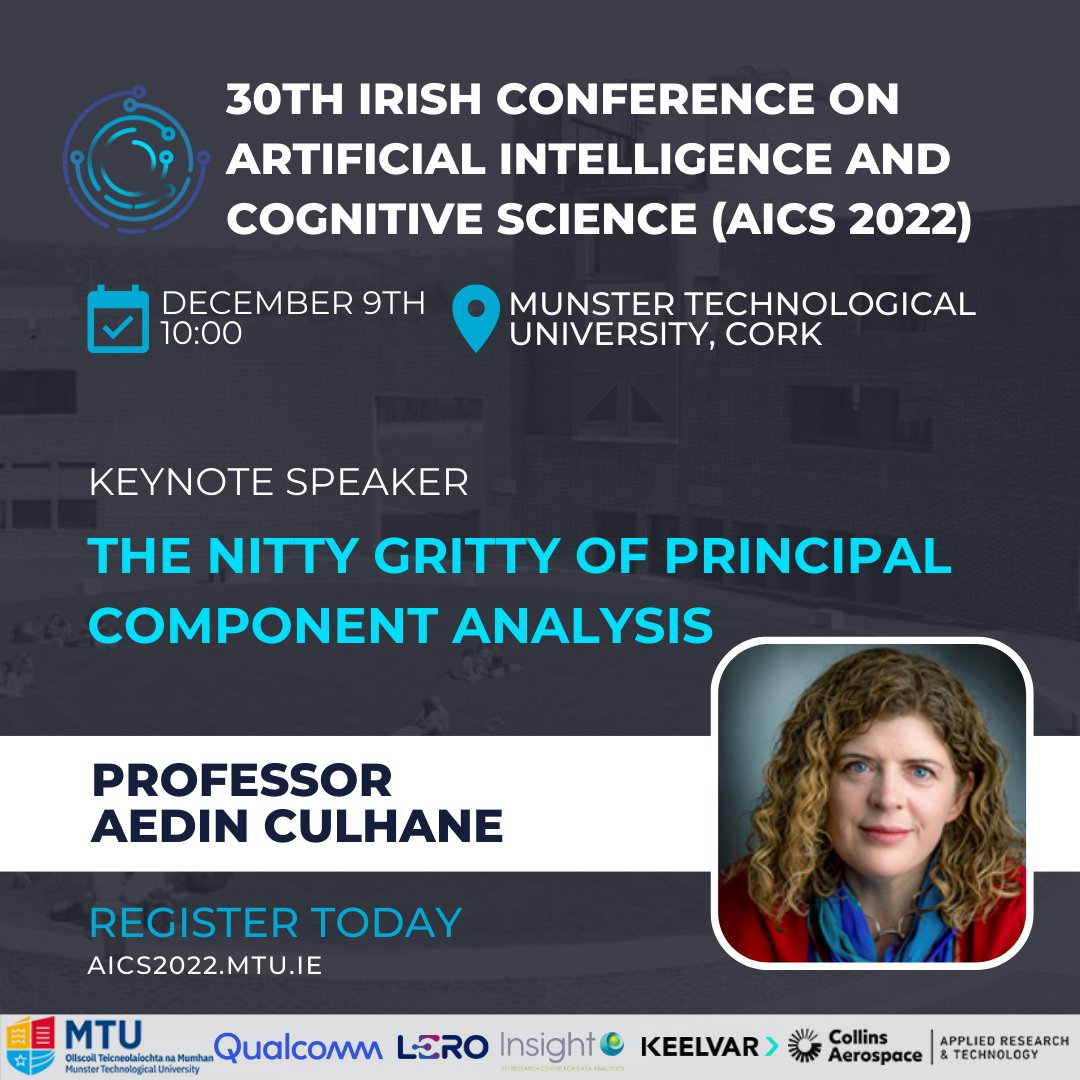AICS Conference (@aicsconference) on Twitter photo 📢 Having over 20 years’ experience in cancer genomics, meet our first keynote speaker, Prof. Aedin Culhane.
She is a Professor of Cancer Genomics and Director of the Limerick Digital Cancer Research Center in the <a href="/UL/">University Of Limerick</a>.
REGISTER today: events.cit.ie/index.cfm?page… <a href="/AedinCulhane/">Aedin Culhane (@AedinCulhane@genomic.social)</a> 📢 Having over 20 years’ experience in cancer genomics, meet our first keynote speaker, Prof. Aedin Culhane.
She is a Professor of Cancer Genomics and Director of the Limerick Digital Cancer Research Center in the <a href="/UL/">University Of Limerick</a>.
REGISTER today: events.cit.ie/index.cfm?page… <a href="/AedinCulhane/">Aedin Culhane (@AedinCulhane@genomic.social)</a>