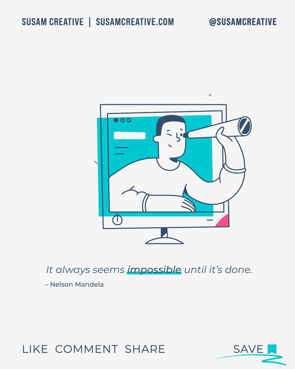 susamcreative's tweet photo. Some tasks may seem impossible just because you have never done something like that before. But once you realize you can accomplish it, it becomes easier. Get your #motivational #wallpaper to start today 🗓️

👉 https://t.co/dyq0Byrvhk

#freebie #iphonewallpaper #homescreensetup https://t.co/8ID9VxKfmp