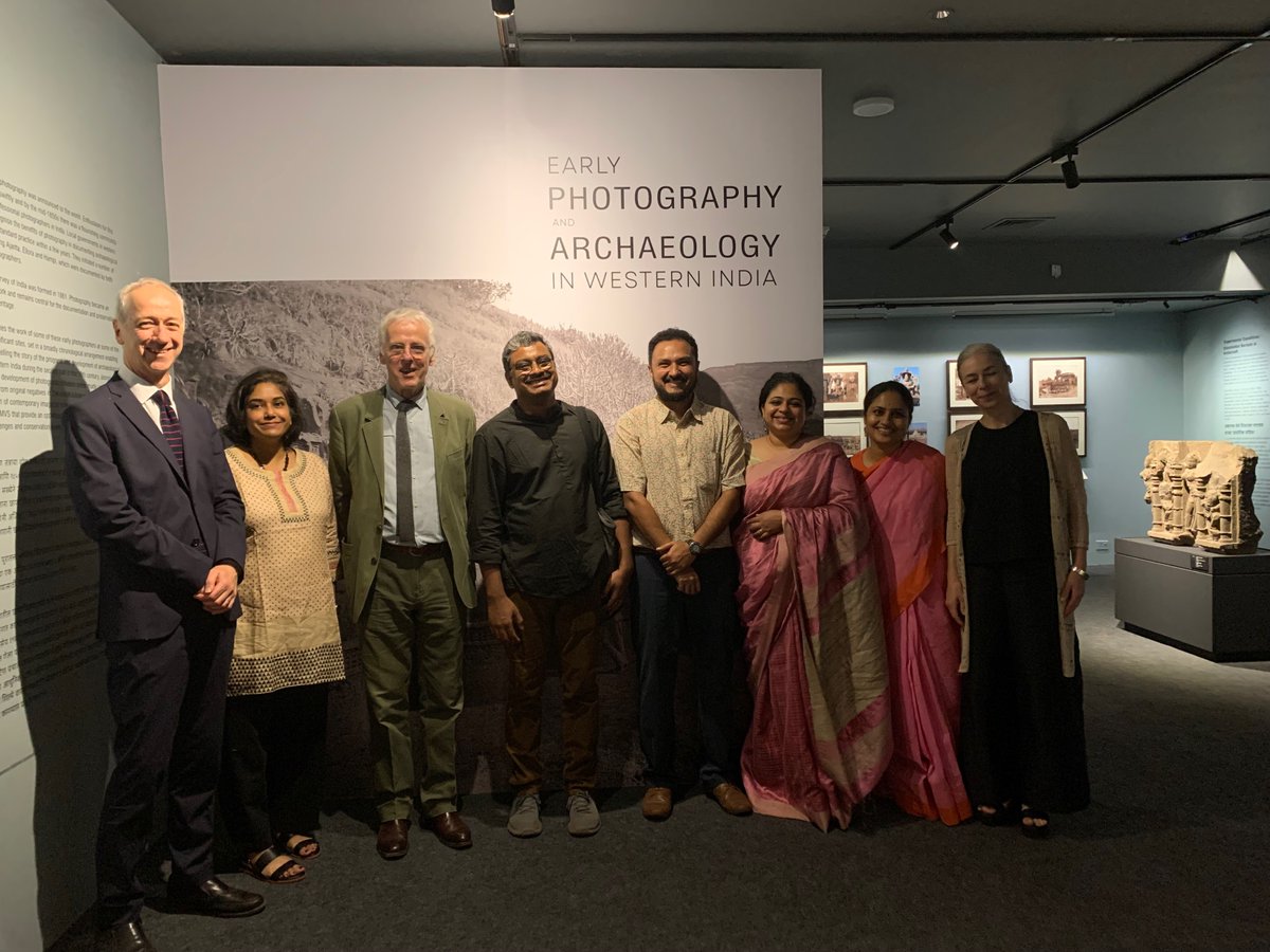 britishlibrary's tweet photo. We are delighted to announce the opening of the exhibition ‘Early Photography and Archaeology in Western India’ in collaboration with @CSMVSmumbai supported by British Council's India/UK Together Season of Culture.
#csmvs #csmvs100 #IndiaUKTogether #SeasonofCulture @inBritish https://t.co/qKTEcS5kUm