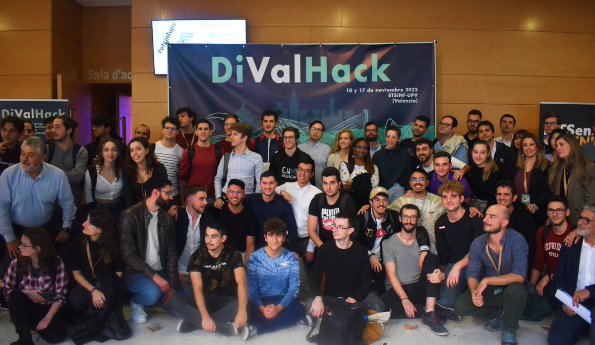 DivalHack's tweet photo. ¡EL17 DE NOVIEMBRE CELEBRAMOS EL #DEMODAY del @DiValHack!

Un día lleno de nervios por los #pitchs de los 11 equipos que han estado trabajando en sus proyectazos.

¡Gracias a todos por participar y felicidades a los ganadores!

🥇TourDog
🥈TurismeDTI
🥉BeeCycle https://t.co/kmsYRZfhDK