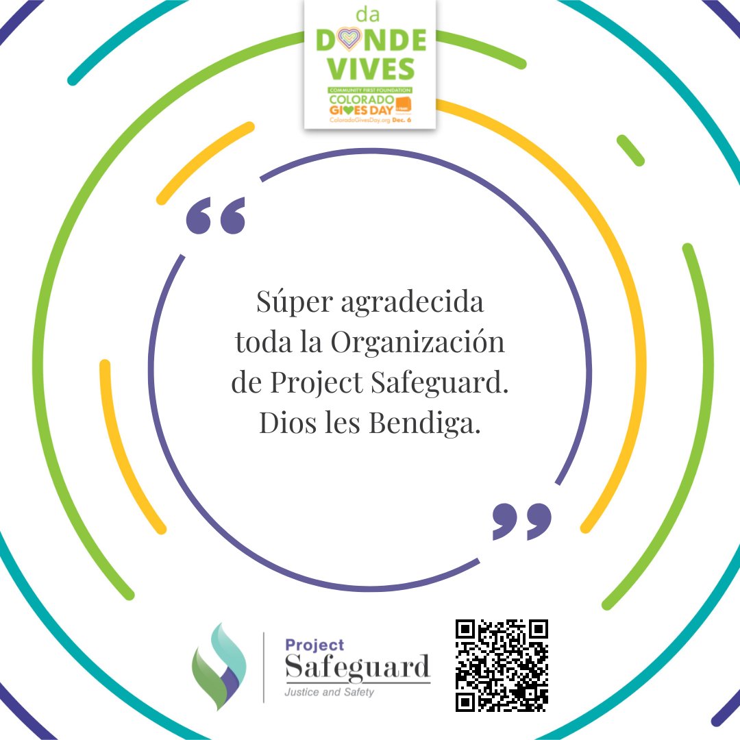 psghelps's tweet photo. PSG has been providing life-changing legal services to survivors of gender-based violence for nearly 40 years! 

Scan the QR code on these images or head to https://t.co/jhPhkjXGj3 to help us reach our $10,000 Colorado Gives Day goal. https://t.co/ulOkt68oAu