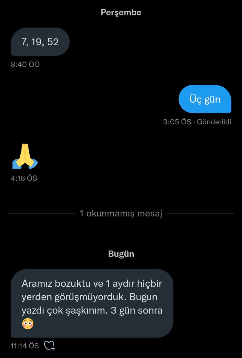 Sizden hoşlanan kişinin isminden harf vericem✨

Katılım şartları takip ve rt

1den 78e kadar bi sayı seçin ve bana mesaj olarak yazın. Bu sizin kartınız olacak
#tarot