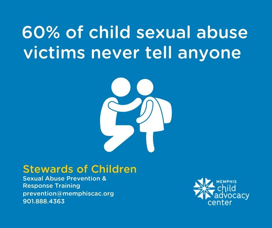 We are thankful for the 29,000+ Shelby County adults who have taken our Stewards of Children sexual abuse prevention training. Our next free, virtual class is Wed, Dec 7, 1–3:30pm. Register at lkissinger@memphiscac.org. Join our network of trained adults protecting kids.