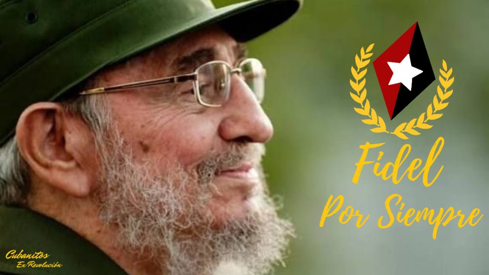 El barbudo, el gigante el eterno comandante de Cuba y de todo el Mundo.Vivirá siempre entre nosotros y sus ideas estarán presentes en cada CUBANO.

#FidelPorSiempre 🤎 #YoVotoEl27 🤎 #VoluntadDeElegir 🤎#CubaPorLaVida🤎 #Cuba 🤎