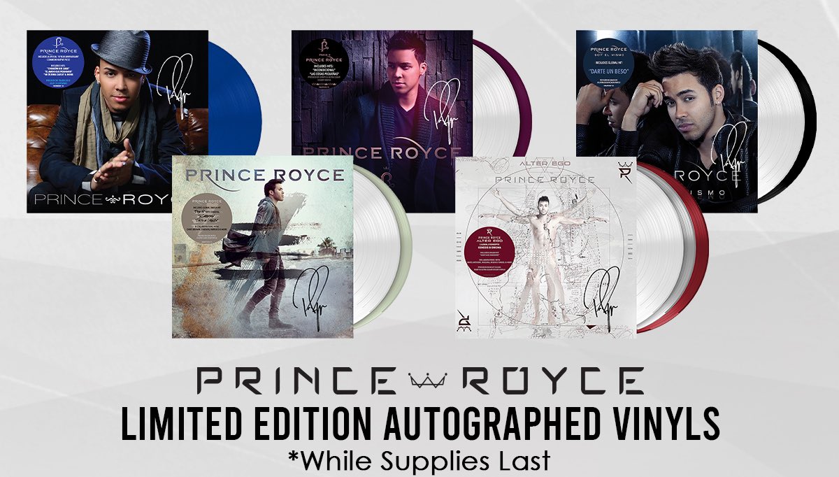 PrinceRoyce's tweet photo. Black Friday Sale on https://t.co/PbjNXN9M4x ‼️🚨 Autographed vinyls available on my site AND new limited edition album t-shirts https://t.co/bJJY7oP6y6