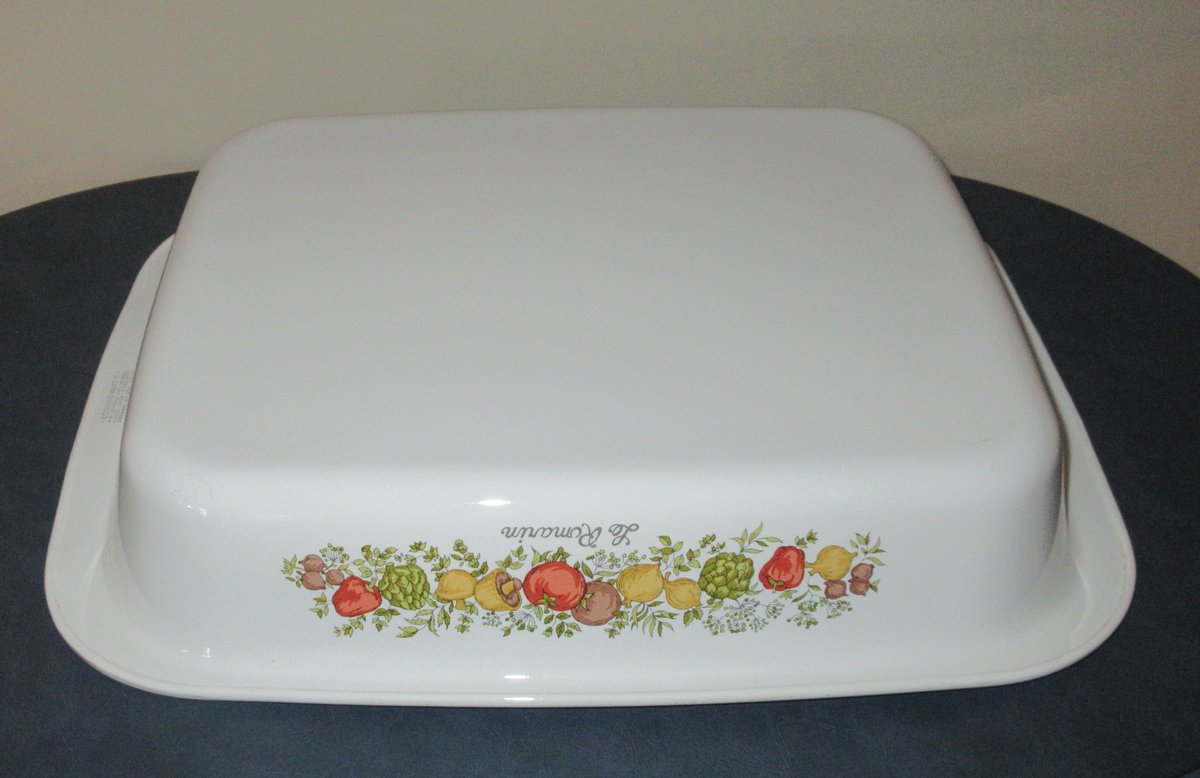 rusticrelics04's tweet photo. t Vintage Corning Ware A-21 Baking Dish Lasagna Pan Spice of Life Le Romarin https://t.co/ZYH13RS2zM #eBay via
@eBay
#food #foodie #Corningware #bakingdish #Lasagna #spiceoflife #LeRomarin #collectible #ebay #collector #gift #blackfriday #Pyrex #corning #cooking https://t.co/Ndv6tpgSs7