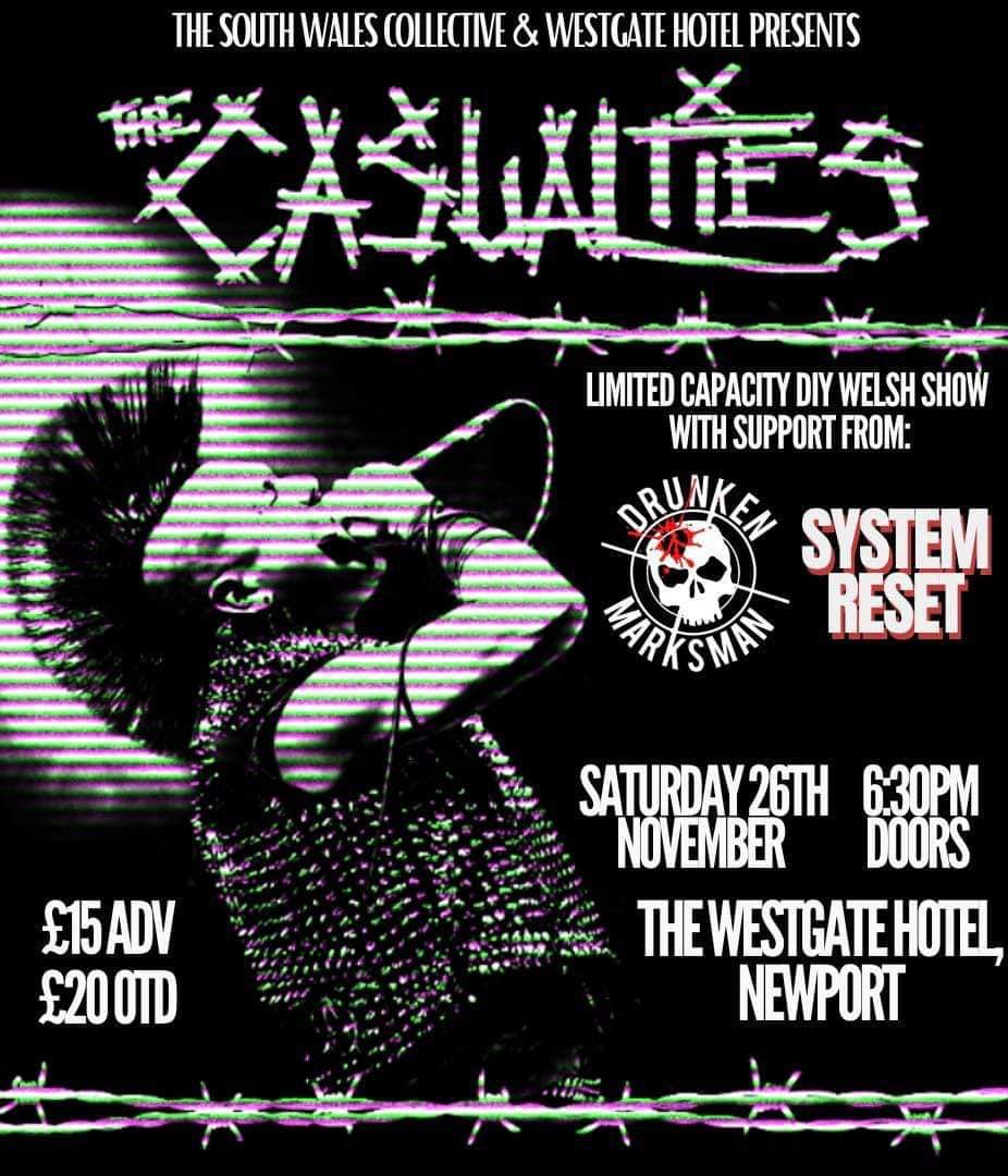 Westgate Hotel (@westgatehotelnp) on Twitter photo Literally happening tomorrow here at the Westgate - hardcore punk from NY <a href="/TheCasualties/">The Casualties</a> for the only Welsh date on their euro tour plus Drunken Marksman and <a href="/SystemResetPunx/">System Reset</a> £15 ADV £20 OTD online sales closing soooon
tix and info:
linktr.ee/thewestgatenew… Literally happening tomorrow here at the Westgate - hardcore punk from NY <a href="/TheCasualties/">The Casualties</a> for the only Welsh date on their euro tour plus Drunken Marksman and <a href="/SystemResetPunx/">System Reset</a> £15 ADV £20 OTD online sales closing soooon
tix and info:
linktr.ee/thewestgatenew…