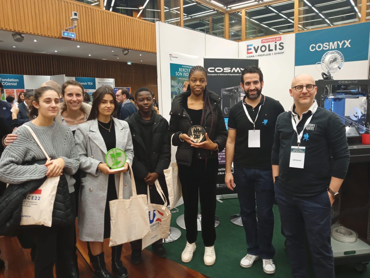 cosmyx3d's tweet photo. #BercyFaitSonIndustrie #SemaineIndustrie  la fabrication additive au Ministère de l'Economie
#numerique #tierslieux #manufacturedeproximité 

#3d #fabricationadditive #additivemanufacturing #fabricationdistribuee #france2030 #economiecirculaire #relocalisation #local https://t.co/6YDnmdcaai