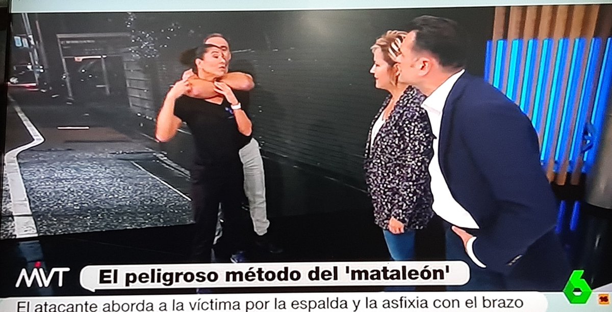 multiarteshow's tweet photo. La sexta dando una clase  de cómo hacer "el mataleón".
Clase práctica para delincuentes. https://t.co/0p3gpqvsd2