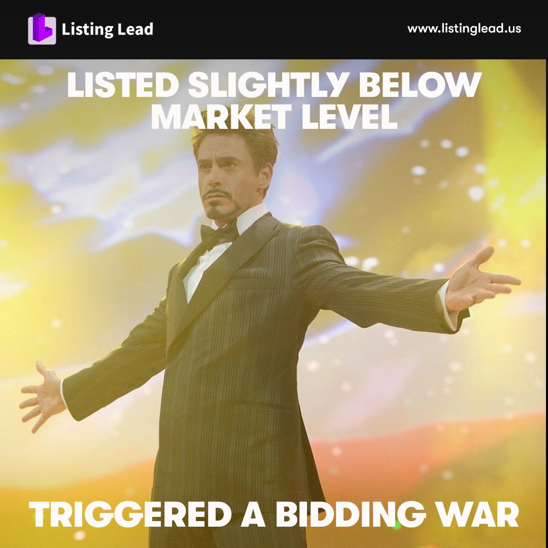 lead_listing's tweet photo. Listed just below market value to provoke a bidding war

Call Us: +1 475 343 3609
Website: https://t.co/zvL2mbmk7j

#digitalmarketing #digitalmarketingagency #digitalmarketingexpert #listinglead #listingleader #listingleaders #realestate #realestateinvestor #realtors #realtor https://t.co/dEc328rrtH