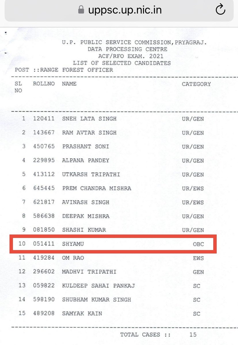 यूपी में ओबीसी राजनीति बची होती तो इस लिस्ट पर कोहराम मच जाता। लेकिन जब 69000 शिक्षक भर्ती में 18000 रिज़र्व पद योगी सरकार बिना डकार लिए खा गई तो इस  नियुक्ति को तो मूँगफली ही समझिए। ओबीसी के हितों की रक्षा करने वाला यूपी में कोई शूरवीर नहीं बचा। सब मर गए। मर गए सब।