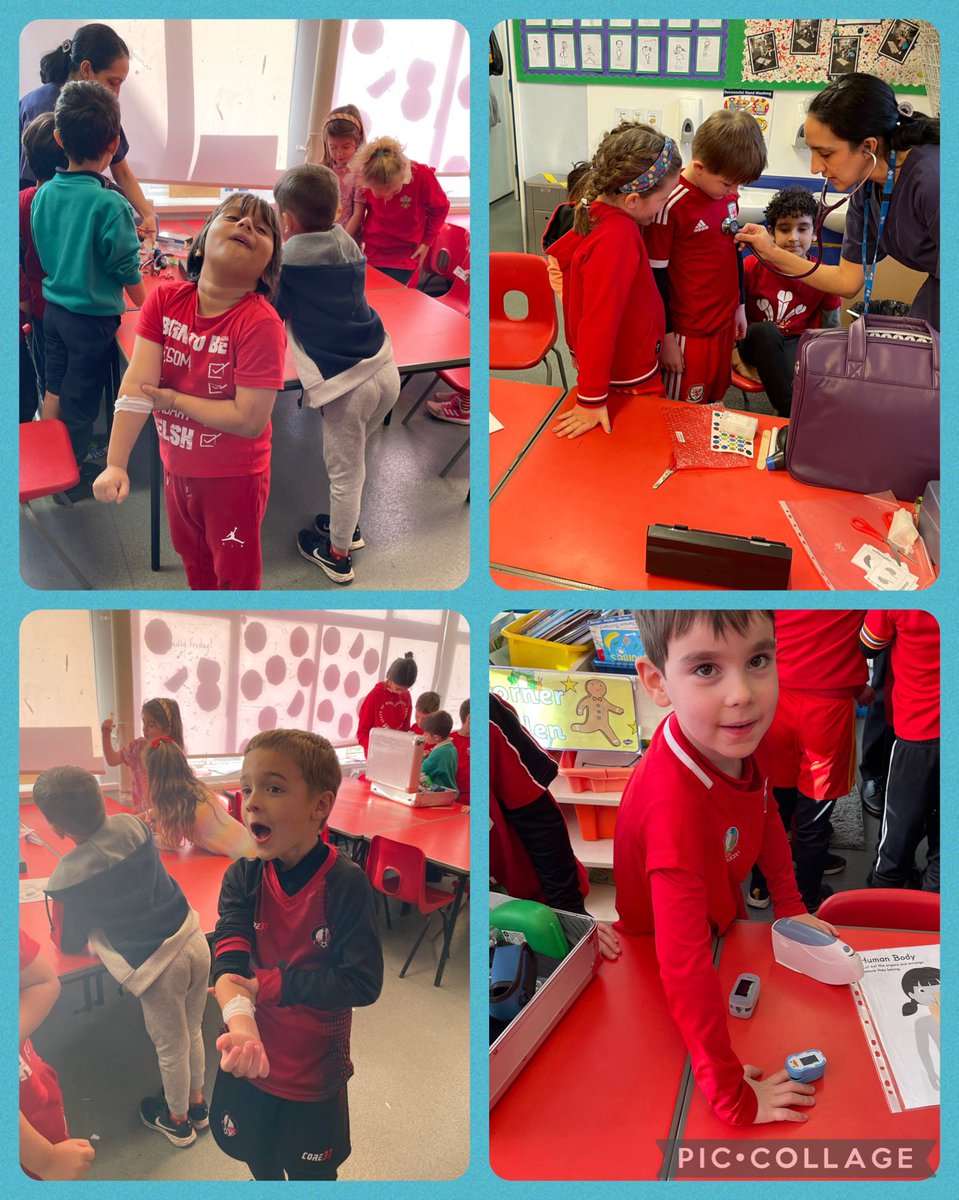 LakesidePrmY2's tweet photo. Year 2 had a fantastic afternoon learning all about how doctors help people. We even got to have a go ourselves! A big thank you to Dr Seema, Dr Seema and Dr Lucy! 🩺🥼 https://t.co/4EZgKz36gy