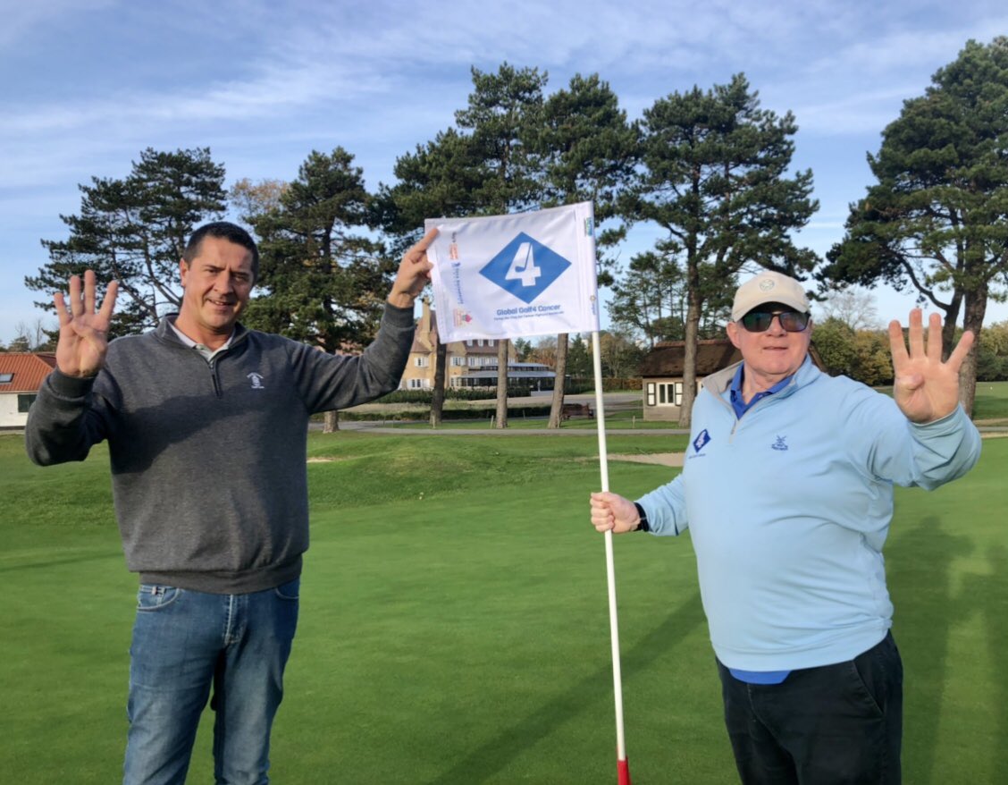 A royal ‘A to Z’ of golf in Belgium 🇧🇪 ...
It was a pleasure to visit both Royal Antwerp and Royal Zoute yesterday and be able to introduce our Global Golf4 Cancer flag-flying campaign to two of the country’s (and continent’s) outstanding golf clubs. 
#globalgolf4cancer ⛳️🇧🇪