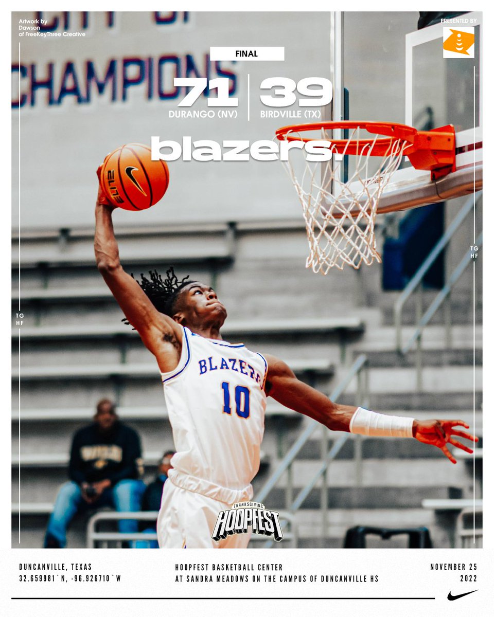 Arena Game 2: Blazers.

#WhereStarsAreBorn | <a href="/DurangoHSHoops/">Durango Basketball</a>
