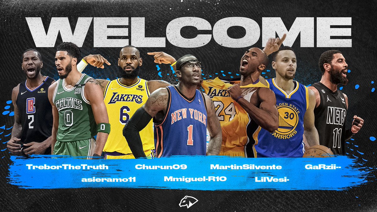 K8 Oficial x #NBA2K23 

Os presentamos a nuestro ROSTER de <a href="/NBA2KEspana/">.</a>, con el que competiremos esta temporada. 

Ellos son:

👤 <a href="/MartinSilventee/">Martin Silvente</a> 
👤 @Mmiguelr10  
👤 @garzi1987  
👤 @Treebor14  
👤 @didac_2k  
👤 @Churun09  
👤 @asieramo11 
👔 @Judeasy_ 

¡VAMOS A POR TODAS!