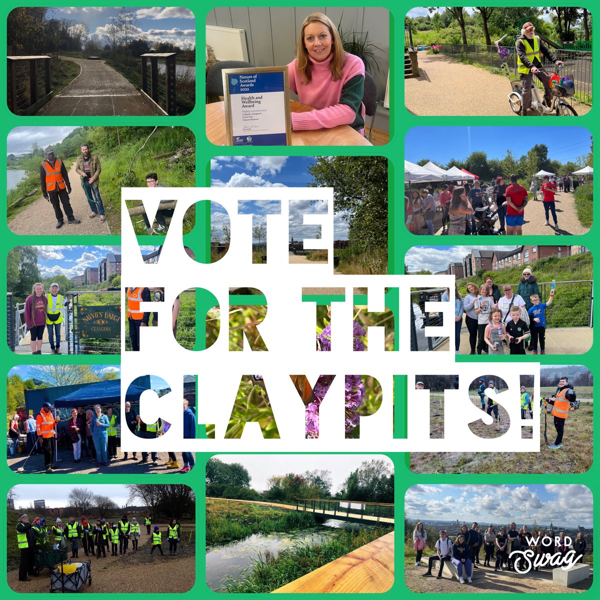 🗳️1️⃣ ‘How good is the Claypits?’ in Queen’s Cross HA Participatory Budget online vote. 

If you live in Woodside,Queens Cross,Dundasvale,Hamiltonhill or 
Westercommon give us your 1️⃣🗳️

docs.google.com/forms/d/e/1FAI…