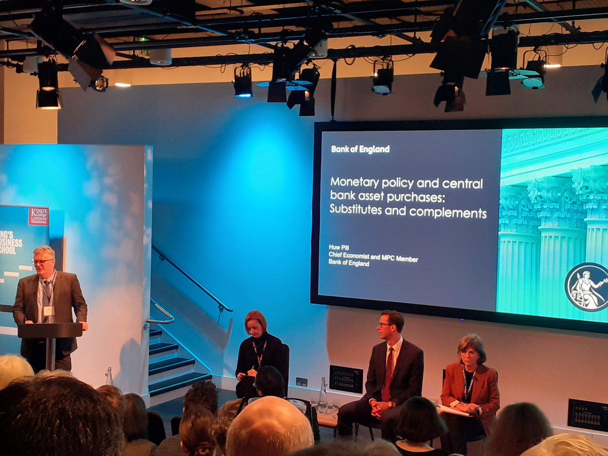MMF_research's tweet photo. Thank you to the keynote speakers, panellists and attendants at our first Bank of England Watchers’ conference at @KingsCollegeLon 

Great day of discussion about the challenges of @bankofengland

Special thanks to the organisers David Aikman, Richard Barwell &amp; @MizenPaul https://t.co/V4h6cEigcE