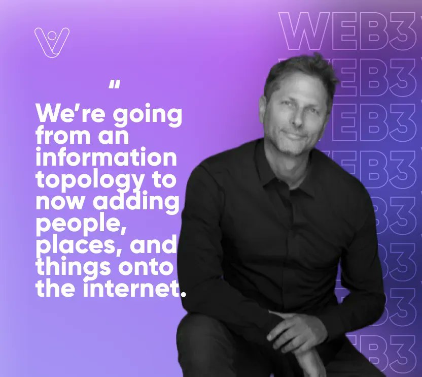 vatominc's tweet photo. It’s critical to understand that Web3 isn’t about replacing reality. It’s about making the experiences we have in daily life possible digitally. 

“We’re going from an information topology to now adding people, places, and things onto the internet.” – @TheEricPulier https://t.co/EJ4FpgVe1H