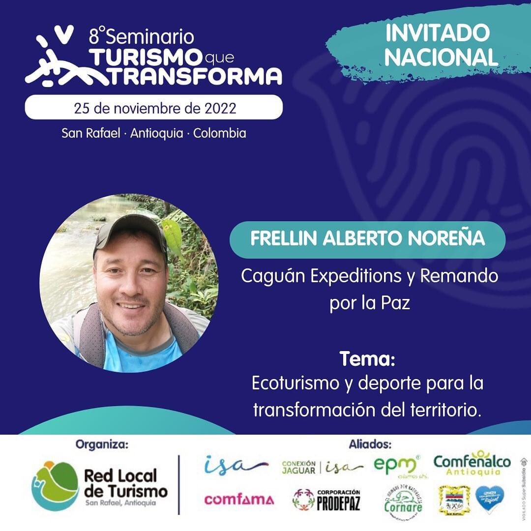 toursanrafael's tweet photo. El Octavo seminario de #turismoquetransforma es un evento organizado por la Red Local de Turismo de San Rafael con el apoyo de @intercolombia @cornare @EPMestamosahi @ComfenalcoAnt @Comfama @Prodepaz @alcaldiasanraf1 https://t.co/AzNvJwCBEd