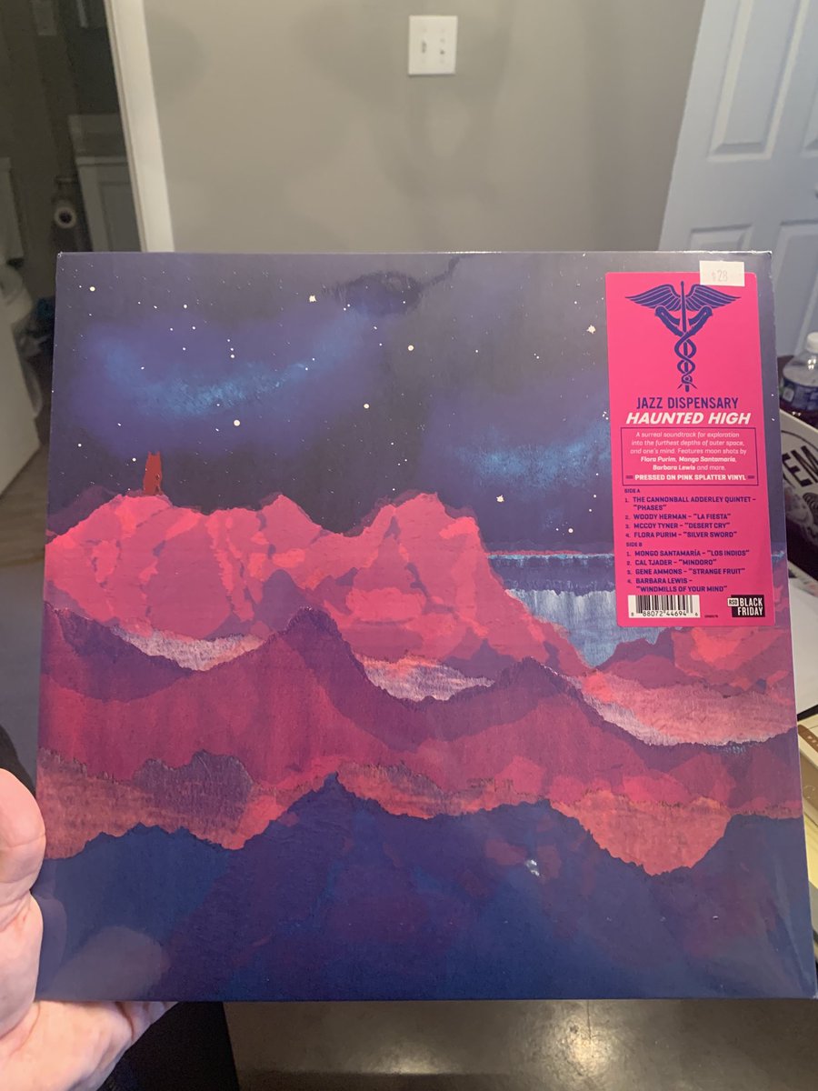 mcfarlands412's tweet photo. Got the one album I wanted for โฆ@recordstoredayโฉ. Thank you, โฆ@jazzdispensaryโฉ! #HauntedHigh https://t.co/Ynq2sKif2F
