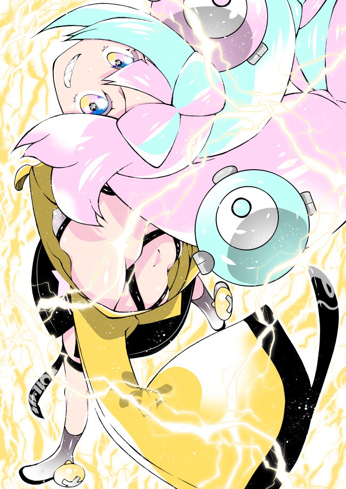 内側はきっとこんな感じのナンジャモに早く会いたいのにスター団が邪魔をする～_(┐「ε:)_ 