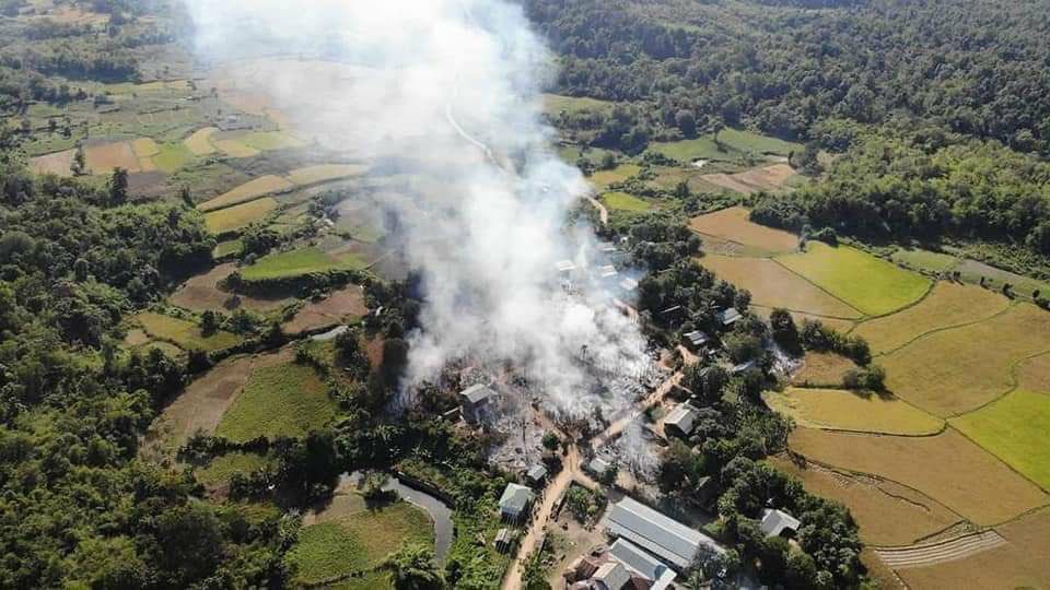 yuri_yukimura's tweet photo. As of yesterday, SAC troops abducted killed Ko Khine Zaw Than, the resident from Gangaw tsp, Magway division. Moreover, they burnt down 34 civilian houses from Waryinchaing village, Hteelin tsp. #2022Nov25Coup #HelpMyanmarIDPs #WhatsHappeningInMyanmar https://t.co/HSoW6HR24U