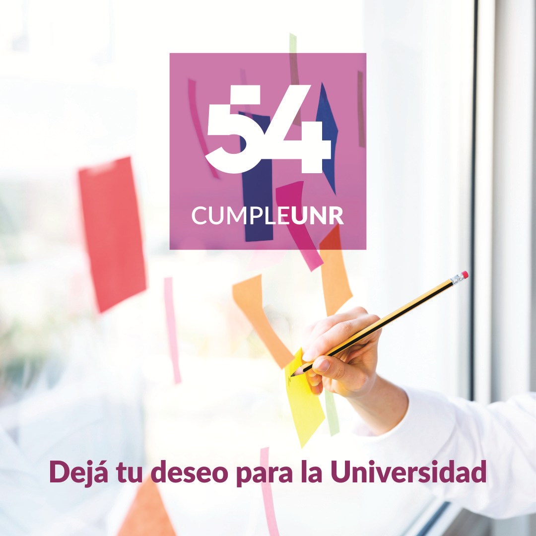 extensionunr's tweet photo. 🎂 El martes 29 de noviembre nuestra Universidad cumple 54 años y preparamos un muro de deseos para que puedas escribir el tuyo. ¿Qué deseás para la UNR? ✨

📲 Dejá tu mensaje en https://t.co/tvUrpCLdAe 

#FelizCumpleUNR 💜 https://t.co/7Cp7IOio6C