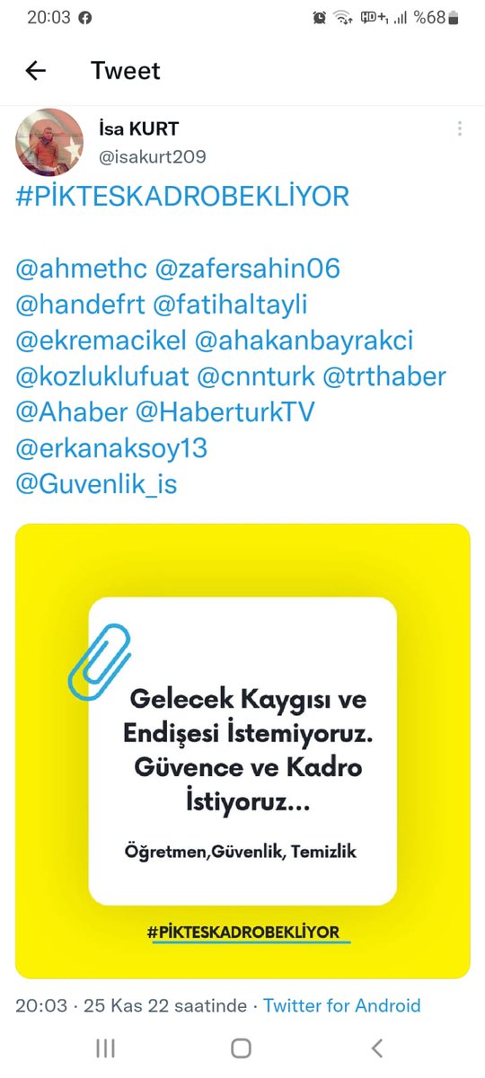 Abdullah POLAT (@rastkold) on Twitter photo 