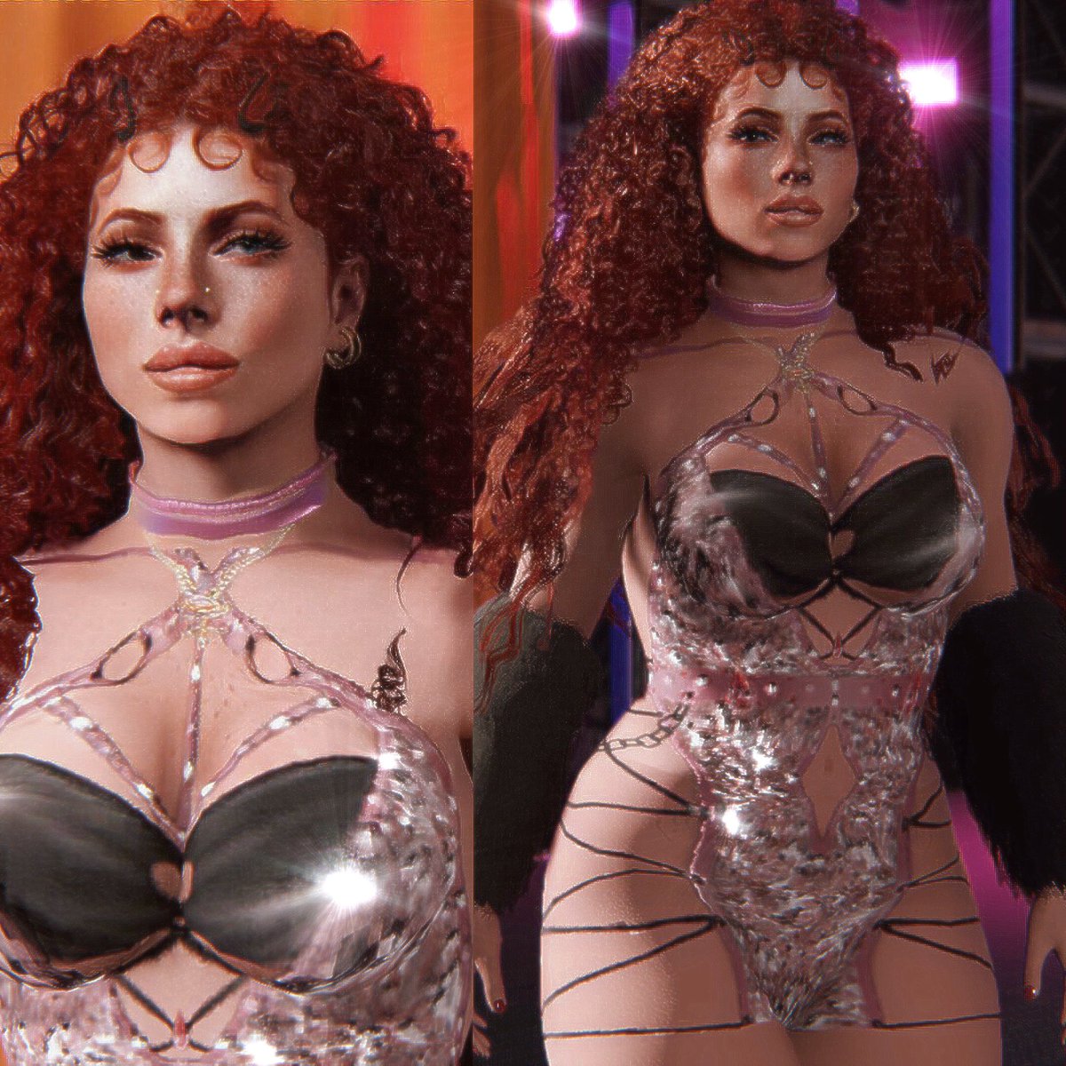 CRUCIFYXXX's tweet photo. 🎀💎
#RubyOfMilan #SatinAngora #WWE2K22 https://t.co/ZO7NVDpdVH