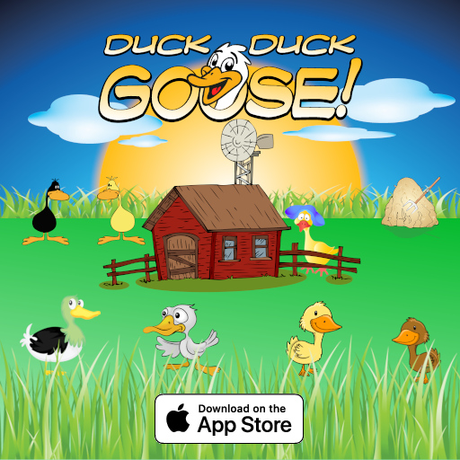 DDGooseGame's tweet image. Gather your friends and play Duck, Duck, Goose! This timeless classic is loaded with sound effects, cartoon imagery, and musical theme songs. 

Download on the App Store apps.apple.com/app/id446712813

#outdoorfun #outside #friends #fun #ios #apps #game #AppStore #Friday #BlackFriday