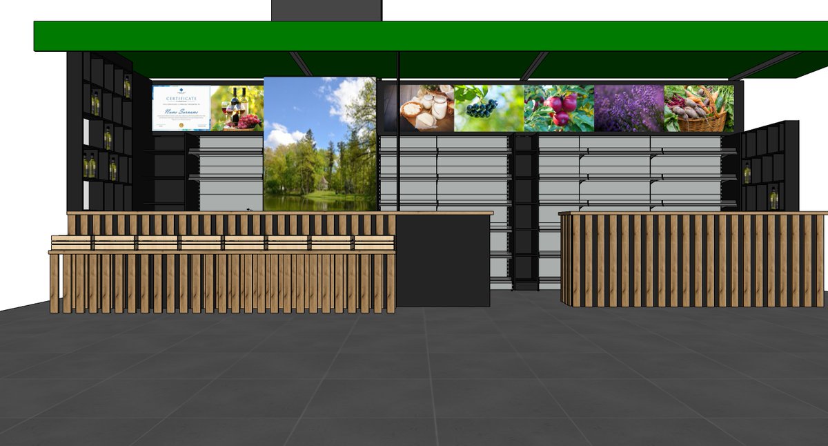 DOZEDO3's tweet photo. Oto wizualizacje naszego punktu sprzedaży regionalnych produktów spożywczych we wrocławskiej Hali Targowej. Autor projektu  KLJ Architekci, wykonawca Profrost Group!

https://t.co/FdE7UduvUS https://t.co/64IgN1WwwZ