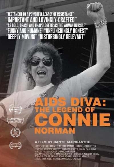 atlas2018org's tweet photo. SOON: December 2, 2022 in De Balie, Amsterdam the documentary AIDS DIVA: The Legend of Connie Norman, by Dante Alencastre. Go see this impressive film. ATLAS DOCS 2022 ended the film festival in Montreal with this documentary. https://t.co/pARNAMccl8