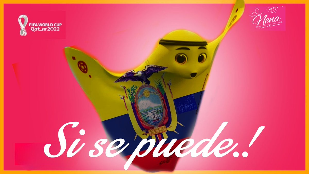lidiadvd5's tweet photo. Vamos Ecuador 🇪🇨 #LaTri https://t.co/fO1mRAAh7g