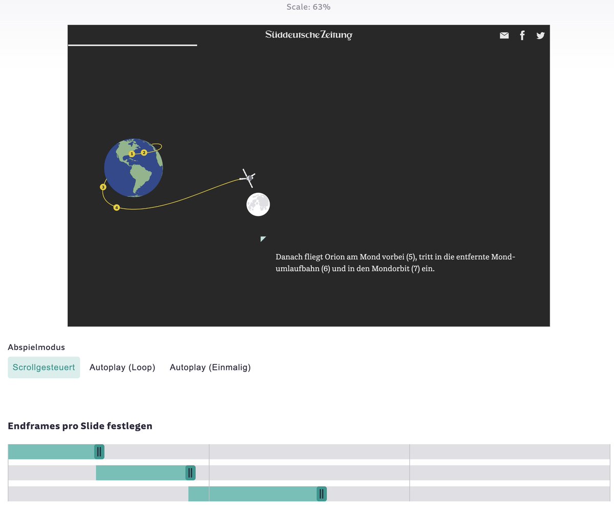 Felix Ebert (@femeb) on Twitter photo Das <a href="/SZ/">Süddeutsche Zeitung</a> Storytelling CMS unterstützt nun Lottie-Dateien, skalierbare Animationen im JSON-Format aus After Effects (oder vgl. Apps), inkl. Editor fürs Timing. Damit entstehen Geschichten wie sueddeutsche.de/projekte/artik… ohne Entwickler-Beteiligung. Das <a href="/SZ/">Süddeutsche Zeitung</a> Storytelling CMS unterstützt nun Lottie-Dateien, skalierbare Animationen im JSON-Format aus After Effects (oder vgl. Apps), inkl. Editor fürs Timing. Damit entstehen Geschichten wie sueddeutsche.de/projekte/artik… ohne Entwickler-Beteiligung.