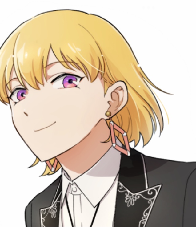 ドル君の髪がいつも一本くらい外に乱れてるのも実は理由があって、ドル君の動きがいちいちキビキビしてて勢いがあるせい 振り向くときもクルンッて勢いあるからすぐ髪が広がるの