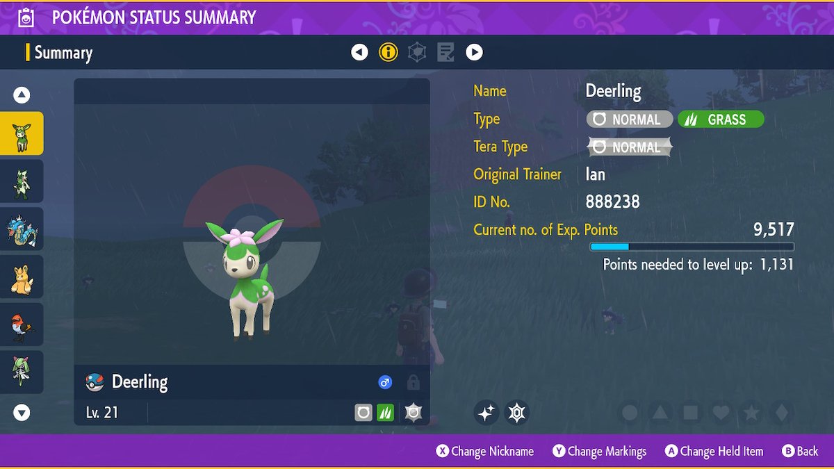 Caught a shiny Deerling! :D #PokemonScarletViolet #NintendoSwitch