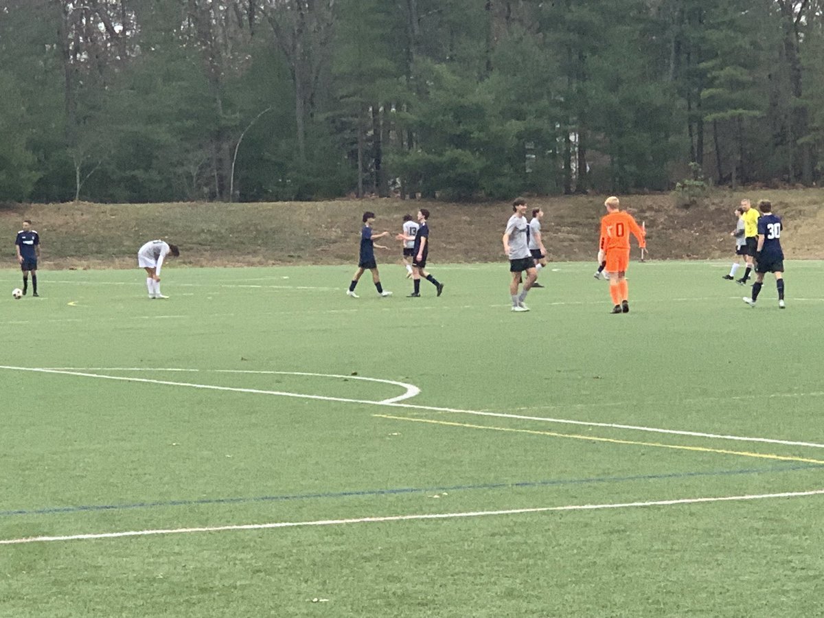 BConn63's tweet photo. Final from the EMSCA All-Star Game: Team Seven 3, Team Eight 2. 

Martha’s Vineyard (@MVRHS) standout Kaio Santos Da Silva nets two consecutive goals late to rally his group to a victory in the showcase. @BostonHeraldHS https://t.co/rc5EHb1KBb