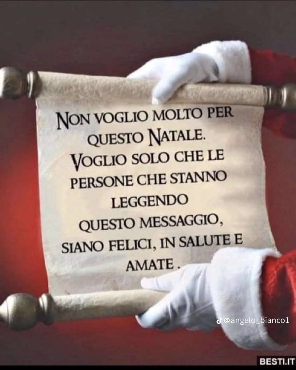 Che Dio vi benedica 😘