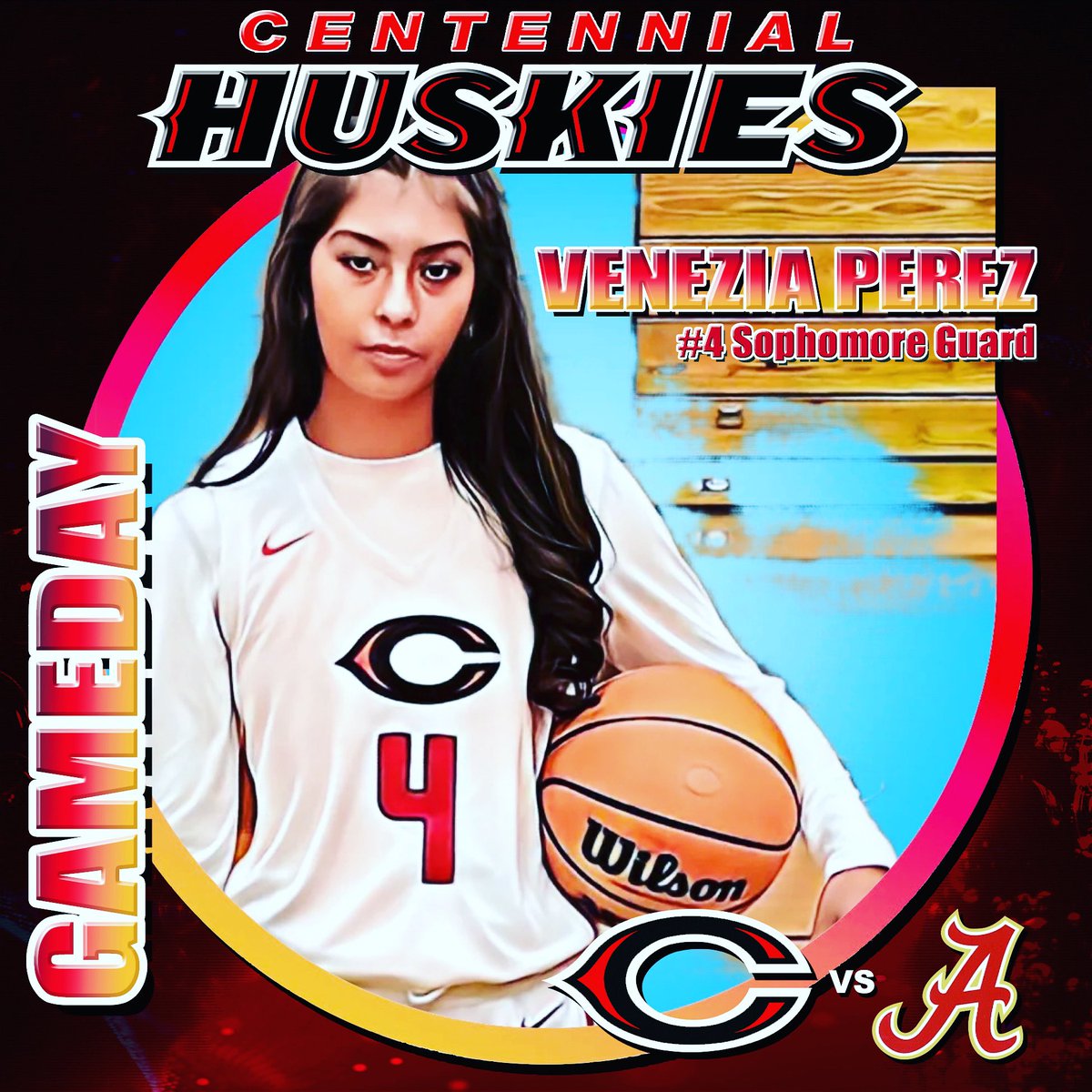 GAMEDAY! Come out and support our <a href="/Cen10Huskies/">Centennial HS, CNUSD</a> girls basketball team as they take on another great opponent in Alemany at 1:30pm at the Redondo Union Tournament. #cen10basketball🏀 #cen10 #the10