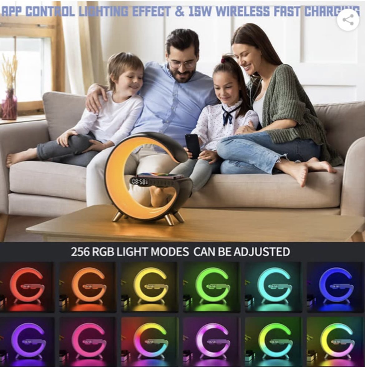 YofEssentials's tweet photo. Intelligent Atmosphere Lamp Bluetooth Speaker Wireless Charger Bedside Lamp Sunrise Wake-up Lamp Polar Lamp Alarm Clock https://t.co/ZKw8VZJCPd https://t.co/KfuKt2DxrZ